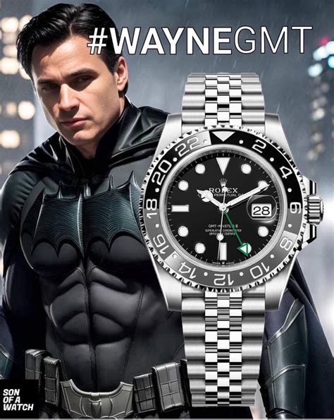 rolex bruce wayne.